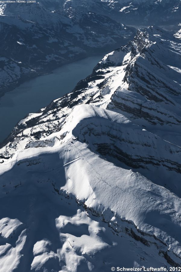 Iltios, Chäserrugg mit Blick auf Walensee